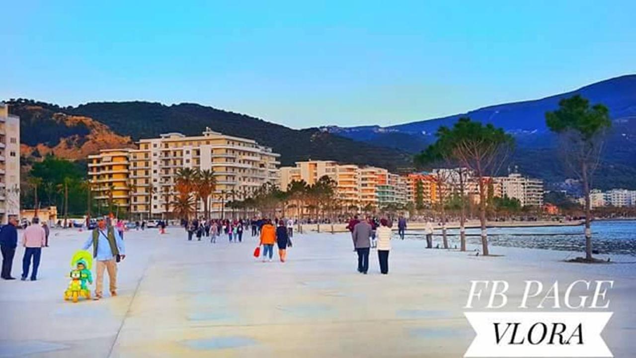 Sea View Apartment Onorato 1 Vlorë Buitenkant foto